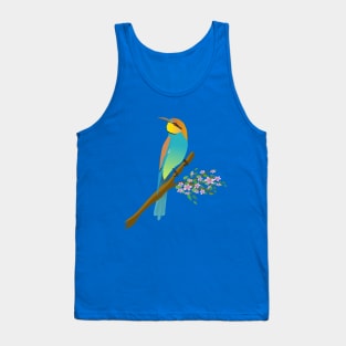 European bee-eater illustration Tank Top